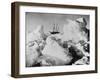 Ernest Shackleton's Ship Endurance Trapped in Ice-Bettmann-Framed Premium Photographic Print