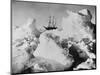 Ernest Shackleton's Ship Endurance Trapped in Ice-Bettmann-Mounted Photographic Print