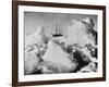 Ernest Shackleton's Ship Endurance Trapped in Ice-Bettmann-Framed Photographic Print