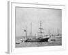 Ernest Shackleton's Ship HMS Nimrod, 1907-null-Framed Giclee Print