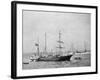 Ernest Shackleton's Ship HMS Nimrod, 1907-null-Framed Giclee Print