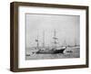 Ernest Shackleton's Ship HMS Nimrod, 1907-null-Framed Giclee Print