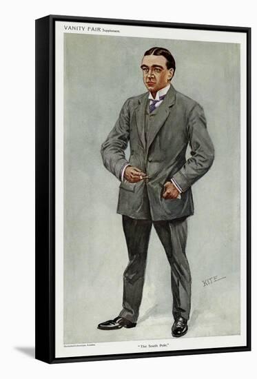 Ernest Shackleton-null-Framed Stretched Canvas