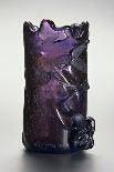 Cylindrical Vase in Violet Glass, 1890-1895-Ernesto Bertea-Stretched Canvas