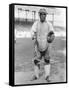 Ernie Krueger, Cleveland Indians, Baseball Photo - New York, NY-Lantern Press-Framed Stretched Canvas