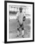 Ernie Krueger, Cleveland Indians, Baseball Photo - New York, NY-Lantern Press-Framed Art Print