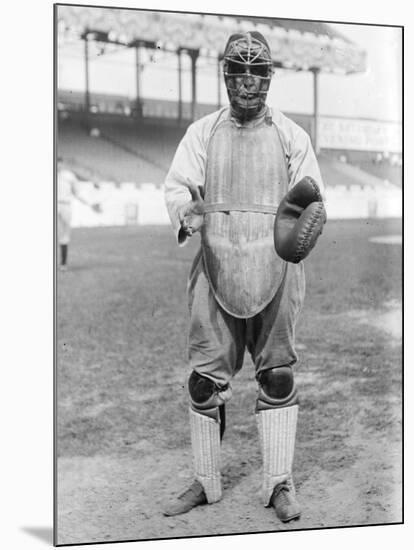 Ernie Krueger, Cleveland Indians, Baseball Photo - New York, NY-Lantern Press-Mounted Art Print