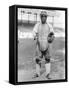 Ernie Krueger, Cleveland Indians, Baseball Photo - New York, NY-Lantern Press-Framed Stretched Canvas