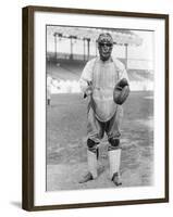 Ernie Krueger, Cleveland Indians, Baseball Photo - New York, NY-Lantern Press-Framed Art Print