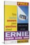 Ernie Premium Savings Bonds-null-Stretched Canvas