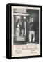 Ernst Haeckel German Scientist with a Gorilla in 1909-null-Framed Stretched Canvas