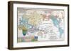 Ernst Haeckel Map Lemuria Human Origins-Paul Stewart-Framed Premium Photographic Print