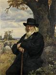 Portrait of the Poet Heinrich August Hoffmann Von Fallersleben, 1898-Ernst Henseler-Framed Giclee Print