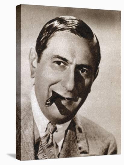 Ernst Lubitsch, German-Born Jewish Film Director, 1933-null-Stretched Canvas