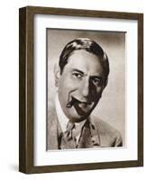 Ernst Lubitsch, German-Born Jewish Film Director, 1933-null-Framed Giclee Print