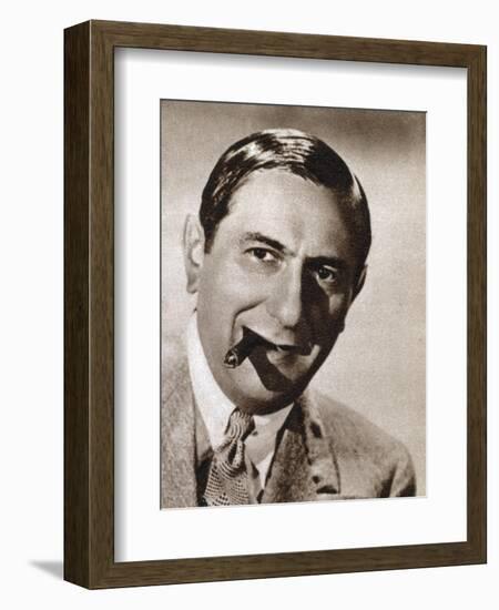 Ernst Lubitsch, German-Born Jewish Film Director, 1933-null-Framed Giclee Print