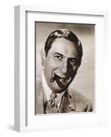 Ernst Lubitsch, German-Born Jewish Film Director, 1933-null-Framed Giclee Print