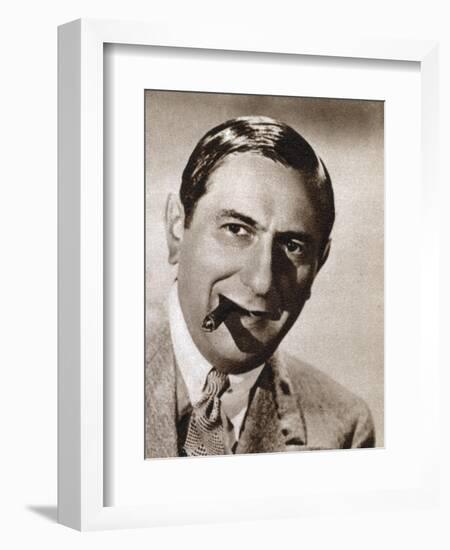 Ernst Lubitsch, German-Born Jewish Film Director, 1933-null-Framed Giclee Print