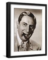 Ernst Lubitsch, German-Born Jewish Film Director, 1933-null-Framed Giclee Print