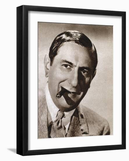Ernst Lubitsch, German-Born Jewish Film Director, 1933-null-Framed Giclee Print