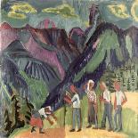 Entrance to a Large Garden in Dresden, 1905-Ernst Ludwig Kirchner-Giclee Print