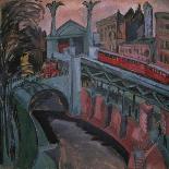 Street Scene IV-Ernst Ludwig Kirchner-Art Print
