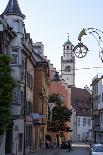 Lake with Castle Church at Sundown, Friedrichshafen, Lake of Constance, Baden-Wurttemberg, Germany-Ernst Wrba-Photographic Print