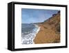 Eroded Cliffs: Gorleston-Anthony Amies-Framed Stretched Canvas