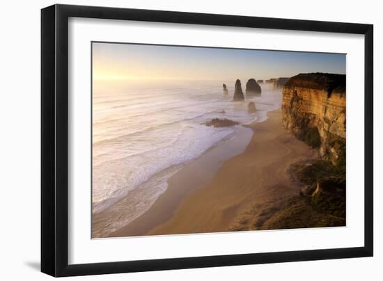 Eroded Coastline-Jeremy Walker-Framed Photographic Print