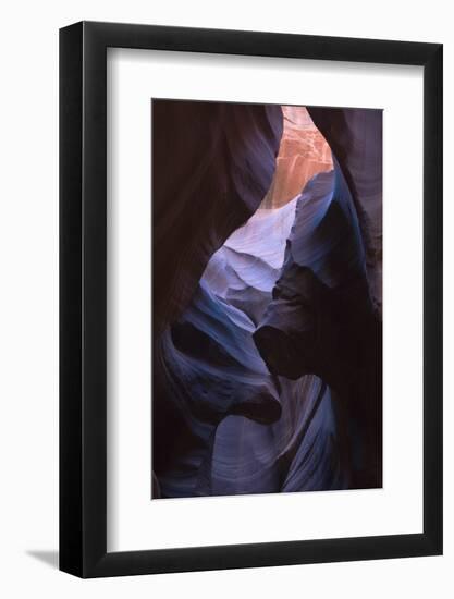 Eroded Curves in Sandstone-Jean Brooks-Framed Photographic Print