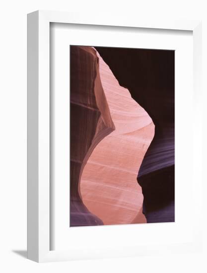 Eroded Curves in Sandstone-Jean Brooks-Framed Photographic Print