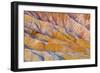 Eroded Hills Below Zabriskie Point, Death Valley National Park. California Usa-Russ Bishop-Framed Photographic Print