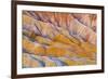 Eroded Hills Below Zabriskie Point, Death Valley National Park. California Usa-Russ Bishop-Framed Photographic Print