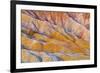 Eroded Hills Below Zabriskie Point, Death Valley National Park. California Usa-Russ Bishop-Framed Photographic Print