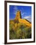 Eroded Monument in the Little Missouri National Grasslands, North Dakota, USA-Chuck Haney-Framed Photographic Print