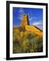 Eroded Monument in the Little Missouri National Grasslands, North Dakota, USA-Chuck Haney-Framed Photographic Print