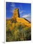 Eroded Monument in the Little Missouri National Grasslands, North Dakota, USA-Chuck Haney-Framed Photographic Print