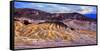 Eroded Mountains at Zabriskie Point, Detah Valley, California-George Oze-Framed Stretched Canvas