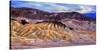 Eroded Mountains at Zabriskie Point, Detah Valley, California-George Oze-Stretched Canvas