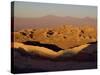 Eroded Mountains in the Valley of the Moon in the San Pedro De Atacama, Chile, South America-Mcleod Rob-Stretched Canvas