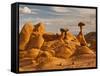 Eroded Rock, Grand Staircase Escalante National Monument, Utah, USA-Cathy & Gordon Illg-Framed Stretched Canvas