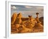 Eroded Rock, Grand Staircase Escalante National Monument, Utah, USA-Cathy & Gordon Illg-Framed Photographic Print