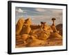 Eroded Rock, Grand Staircase Escalante National Monument, Utah, USA-Cathy & Gordon Illg-Framed Photographic Print