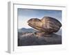 Eroded Rock on Summit of Cul Mor with Suilven Mountain in the Background, Assynt Mountains, UK-Joe Cornish-Framed Photographic Print