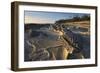 Eroded sandstone concretions and formations at Shore Acres State Park, Oregon.-Alan Majchrowicz-Framed Photographic Print