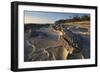 Eroded sandstone concretions and formations at Shore Acres State Park, Oregon.-Alan Majchrowicz-Framed Photographic Print