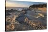 Eroded sandstone concretions and formations at Shore Acres State Park, Oregon.-Alan Majchrowicz-Stretched Canvas