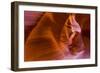 Eroded Sandstone Patterns on Walls of Lower Canyon-Juan Carlos Munoz-Framed Photographic Print