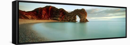 Eroded Sea Arch-Jeremy Walker-Framed Stretched Canvas