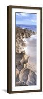 Eroded shoreline, Sea of Cortez, El Cardonal, Baja California Sur, Mexico-Panoramic Images-Framed Photographic Print